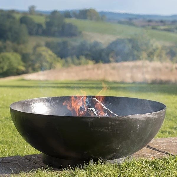Large Iron Fire Pit Bowl - Image 4