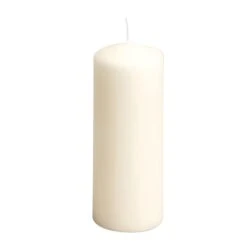 Ivory Pillar Candle
