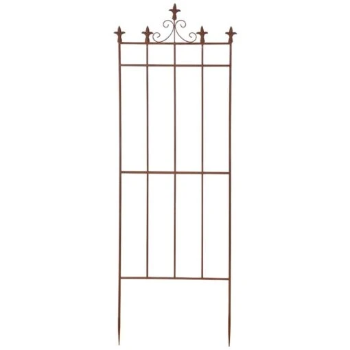 Plant Support 2d Fleur De Lis