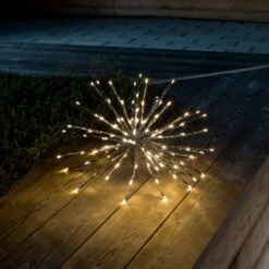 Starburst Hanging Light - Silver