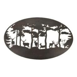 Deer Wall Art - Oval