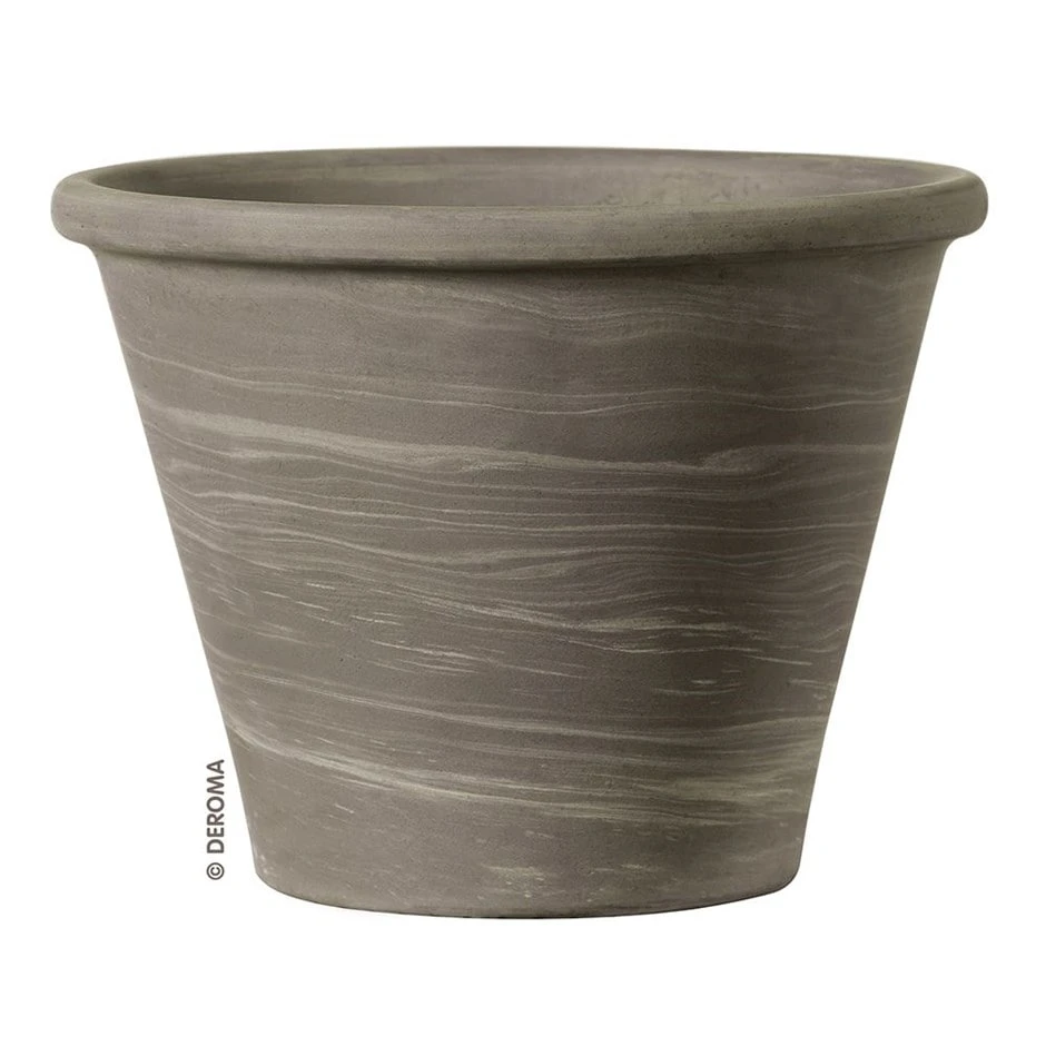 Marbled Grey Italian Terracotta Pot