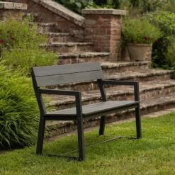 Mkaa Bench With Armrests - Three Seater