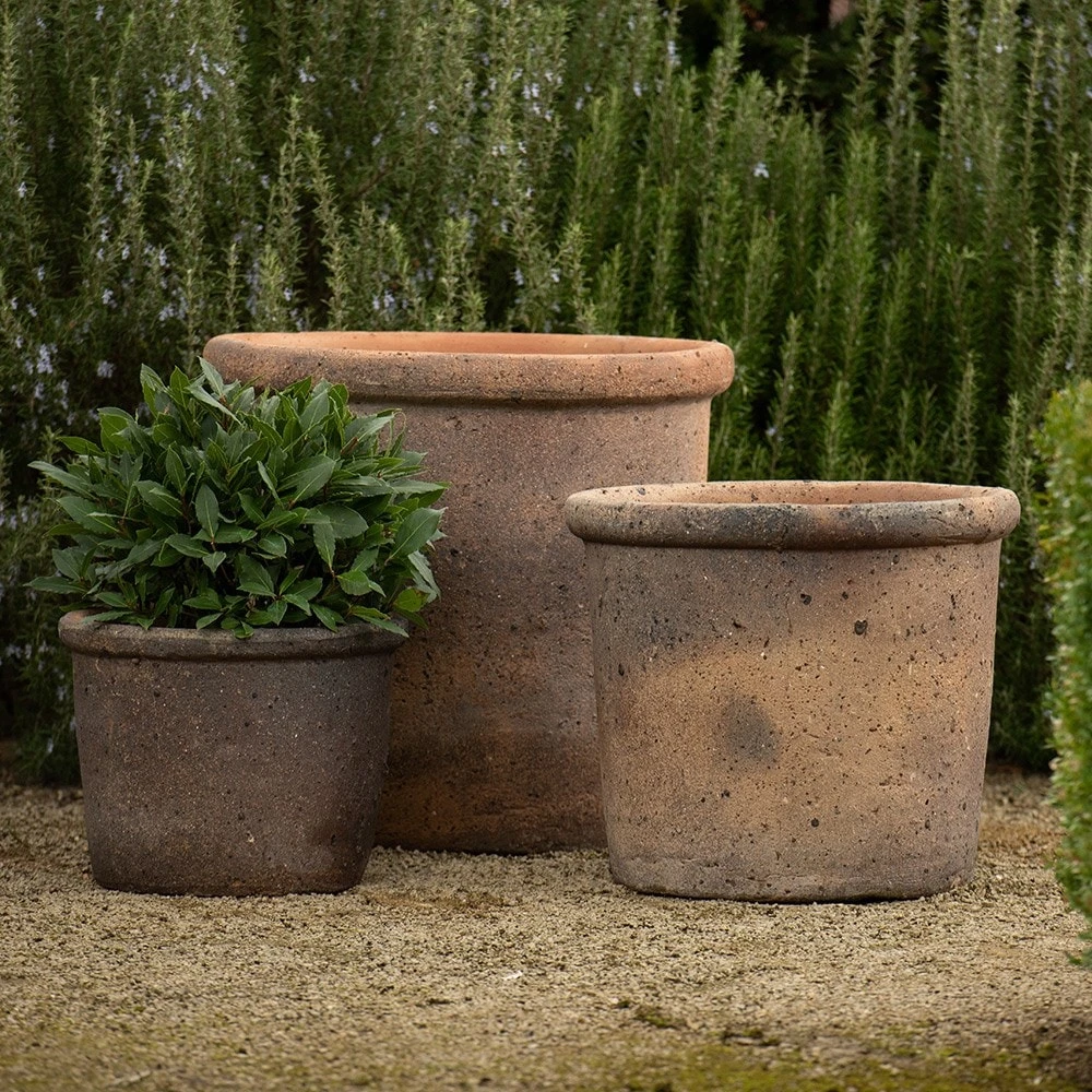 Terracotta Pot - Sandblasted - Image 4