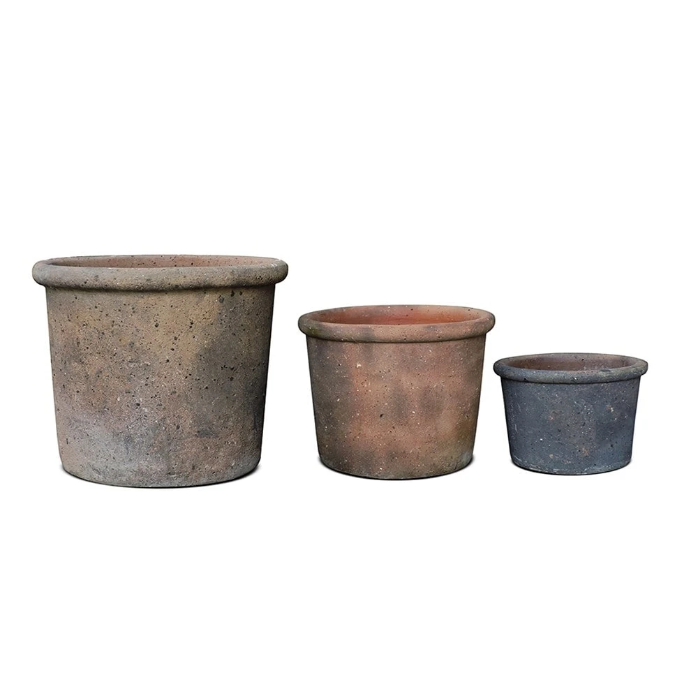 Terracotta Pot - Sandblasted - Image 8