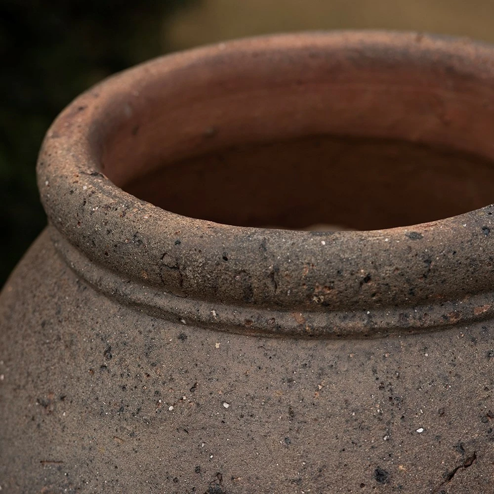 Terracotta Jar - Sandblasted - Image 5