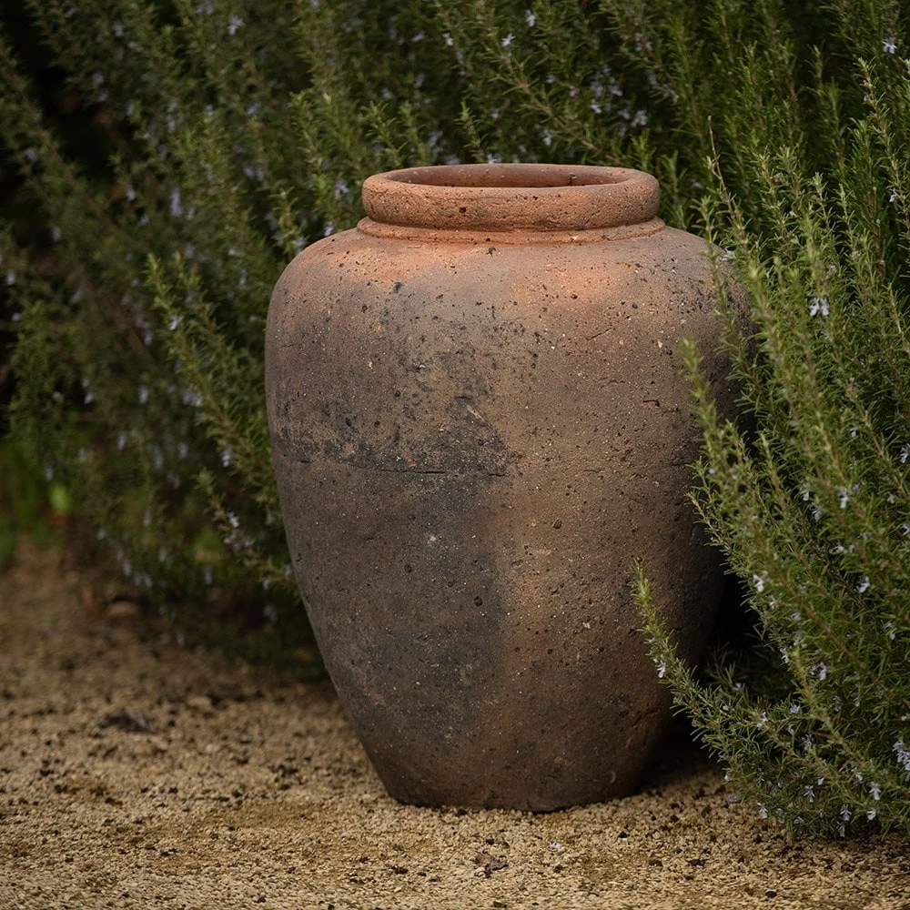 Terracotta Jar - Sandblasted - Image 7