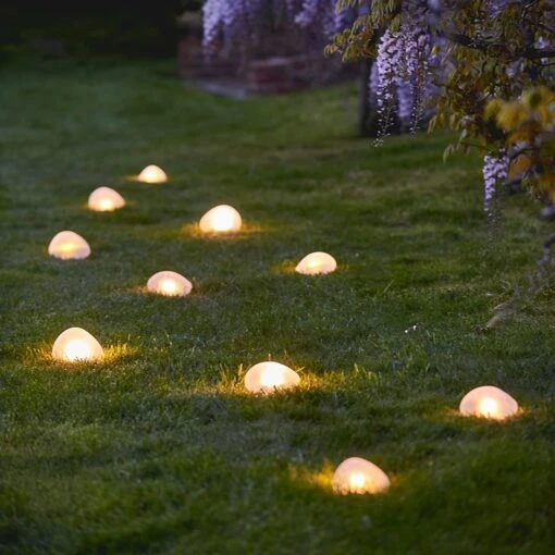 Solar Pebble Light - Large